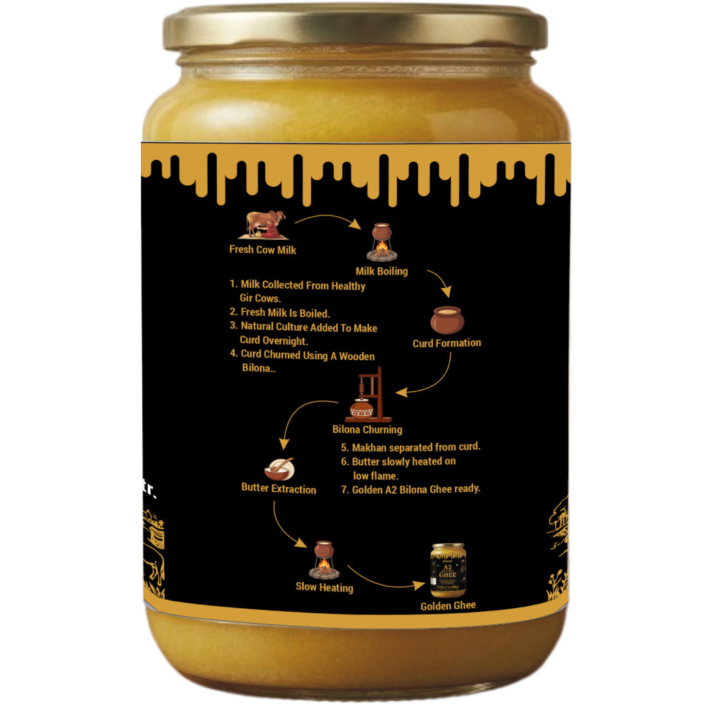 A2 Gir Cow Ghee 1 LTR