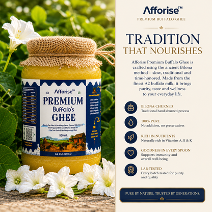 Premium A2 Buffalo Ghee 500 ML