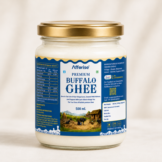 Buffalo Ghee (500 ml)