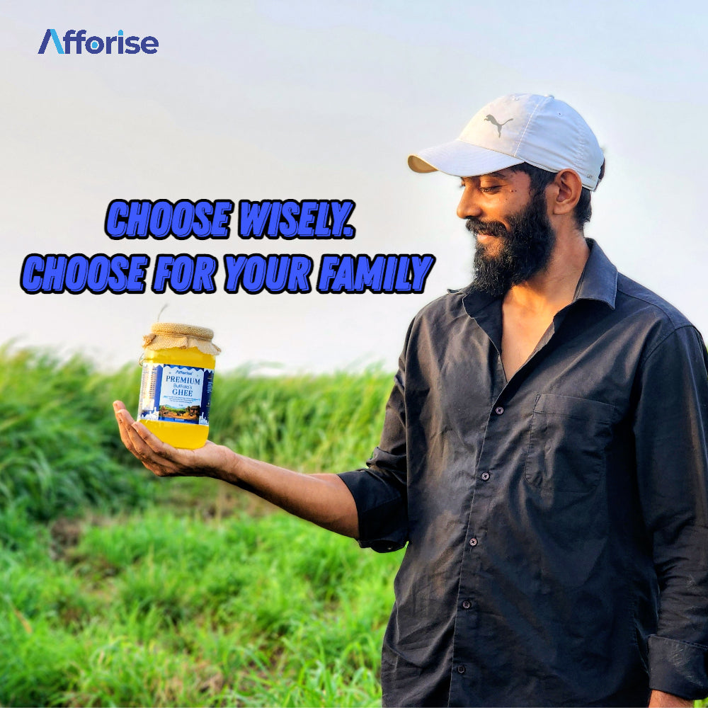Premium A2 Buffalo Ghee 1 LTR